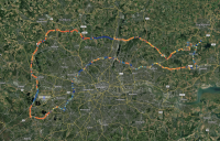 First Hydrogen’s vehicle route around London and the South East of England.