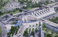 HS2’s eco-friendly Interchange station at Solihull in the west Midlands has gained planning approval from Solihull council.