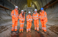 Five HS2 apprentices set to welcome new colleagues.