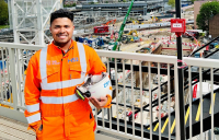 Aravind Chandanathil Narayanankutty is one of the graduates that has now secured a full-time job on HS2.