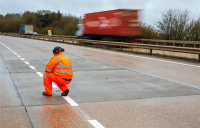 Highways England has announced two contracts worth £285m to upgrade the concrete surface of roads across the country.