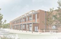 Hounsome Fields Primary School, being developed for Hampshire County Council