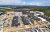 Aerial view of the ITER site in France. (Image courtesy of ITER Organisation-EJF Riche).