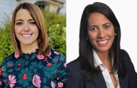 Sophie Timms, left, and Alpna Amar, right, have been promoted to Kier’s executive committee.