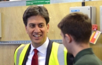 Ed Miliband launches Labour's business manifesto