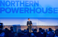 Former chancellor George Osborne is calling on the government to fund the Northern Powerhouse Rail project.
