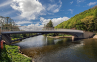 The project to replace Cumbria's Pooley Bridge was carried out in close collaboration with local people.