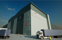 Artist's impression of SeAH Wind’s £300m Teesside offshore turbine base factory.