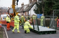 One tonne FRP composite bridge replaces 4t structure at Sedlescombe.
