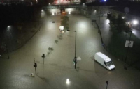 Severe flooding hits northern England, including Sheffield city centre.