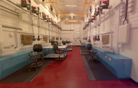 The Active Handling Facility at the Windscale Laboratory - image courtesy of National Nuclear Laboratory