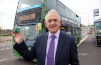 Keith Wakefield at the Elland Road park and ride scheme in Leeds.