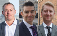 Mark Terndrup, Jonathan Purcell and Steven Halmshaw have been appointed as the new leadership team for Waterman’s building services operation.