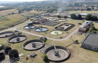 Wombwell wastewater treatment works, one of the five sites near Barnsley where BarhaleEnpure JV will be carrying out P-removal works - image courtesy of Yorkshire Water