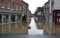 The effects of flooding in York last year.