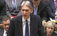 Chancellor Philip Hammond delivering the Autumn Statement in the House of Commons.