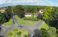The world's first garden city at Letchworth in Hertfordshire.