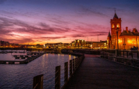 Cardiff Bay image by Nick Fewings on Unsplash