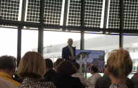 London mayor speaking at the launch of the Transport expenditure in London report.