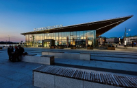 The Stenpiren Travel Centre in Gothenburg, which accommodates 15,000 pedestrians and bicycles each day.