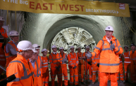 Crossrail - Prime Minister and Mayor of London celebrate completion of Crossrail's tunnelling marathon