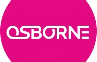 The new Osborne logo - magenta, not pink