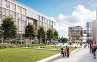 Image showing more of the University of Glasgow masterplan. (Photo: AECOM-7N)